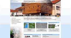 Desktop Screenshot of pfaffenhofen-wuertt.de